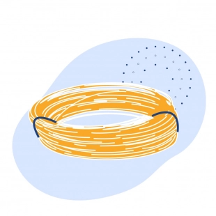 Кабель монтажный неэкранированный 7х0.75 мм2 МКШМ многожильный