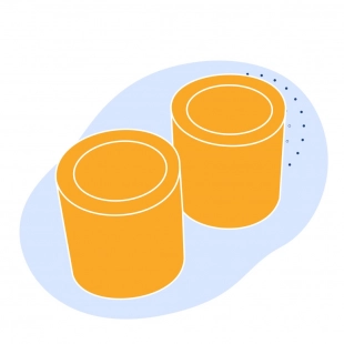 Капролоновая втулка 240х1400 мм серая ПА 6-МДМ