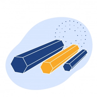 Шестигранник нержавеющий 95 мм AISI 304L ГОСТ 18968-73