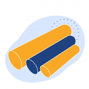 Труба оцинкованная электросварная прямошовная 140х4 мм Ст2пс ГОСТ 10704-91