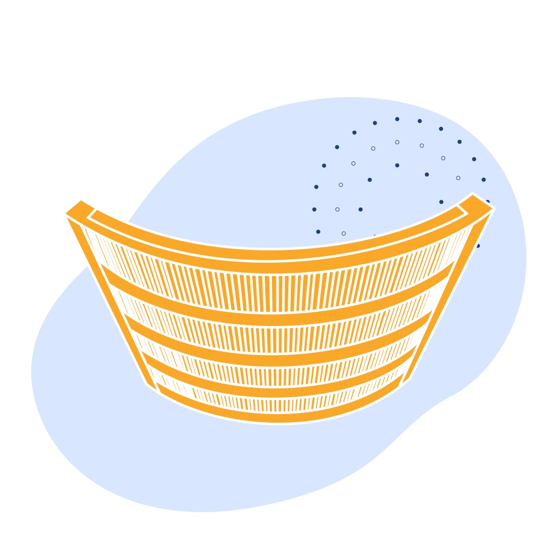 Дуговое щелевое сито AISI 304