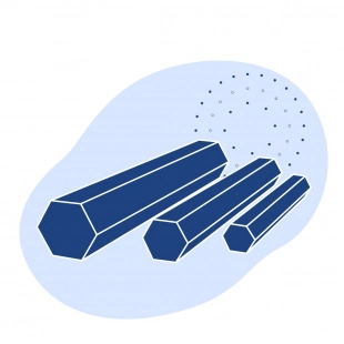 Шестигранник нержавеющий 95 мм AISI 304L ГОСТ 18968-73