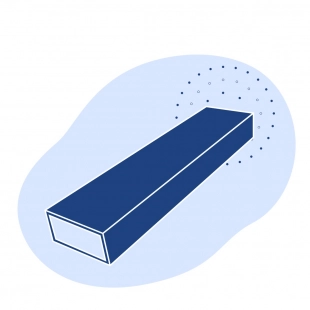 Труба стальная профильная прямоугольная 80х60х4х12000 мм Ст3Пс/Сп ГОСТ 8645-68