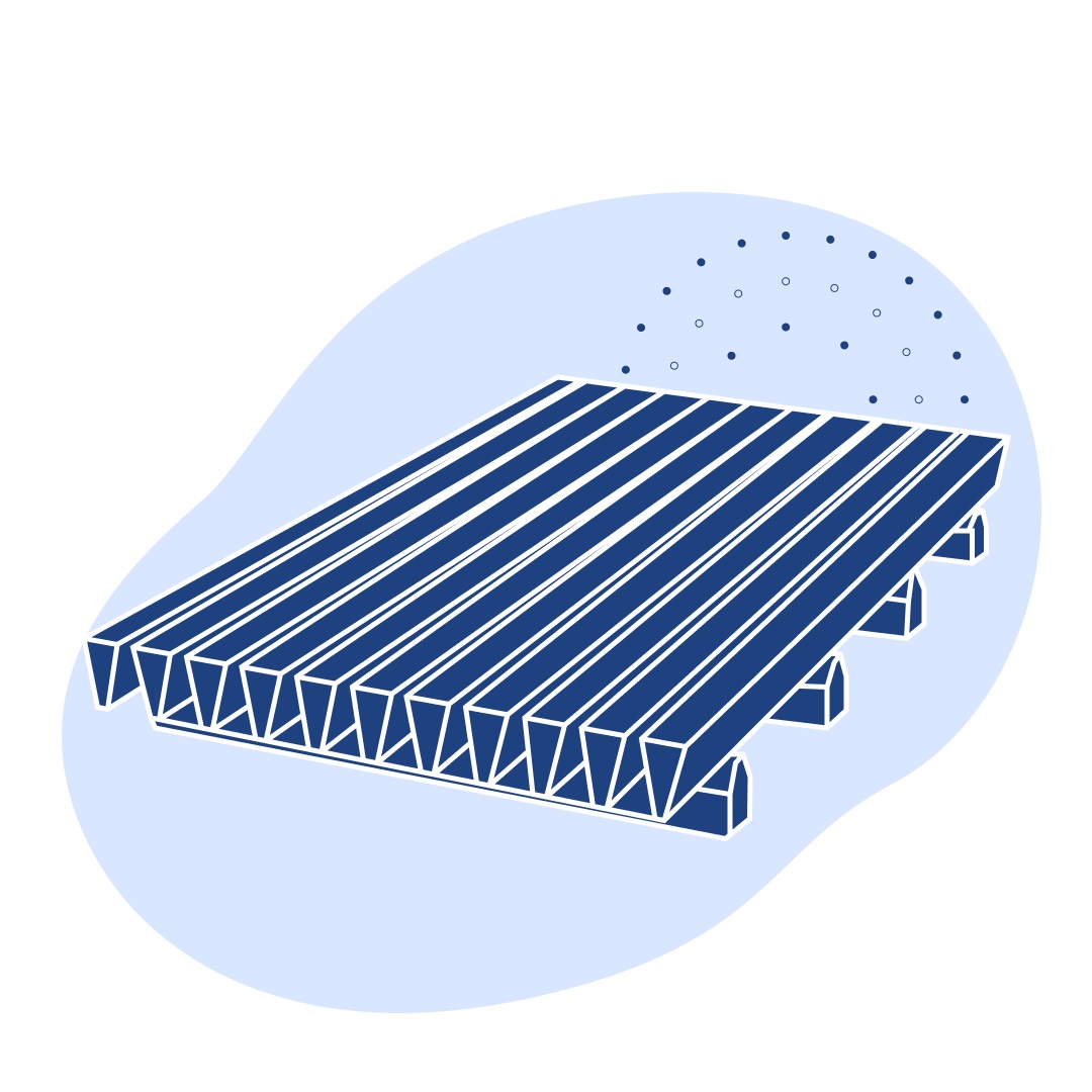 Сварное щелевое сито AISI 304